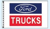 Individual Flag On Replacement Staff - For Cluster Set (Ford Trucks)