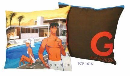 Polyester And Cotton Sublimated Pillow (Usa)