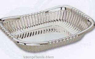 The Queen Anne Collection Silverplated Bread Tray