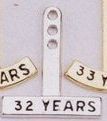 Stock Rectangle Year Tabs - 32 Year