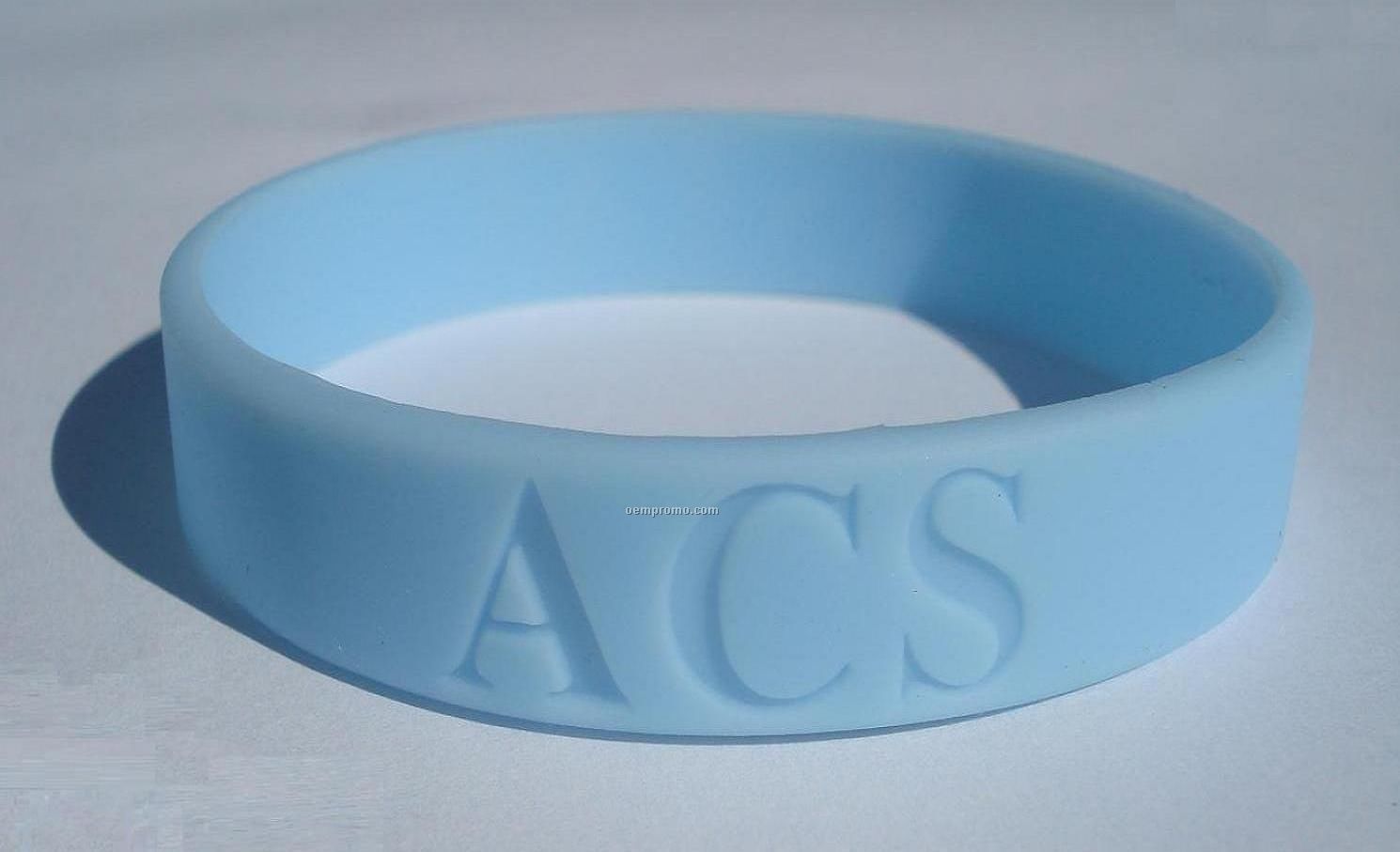 Debossed Silicone Wristbands - Child Size
