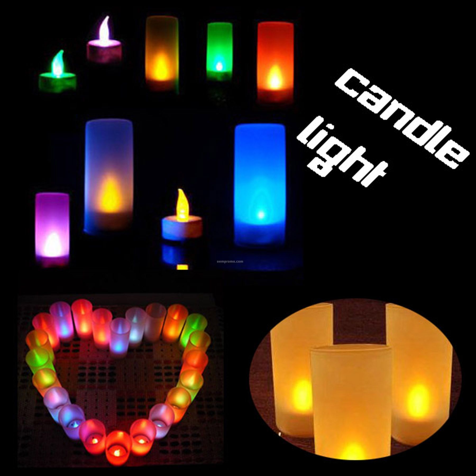 LED Candle Light / Voice Switches Candle Light
