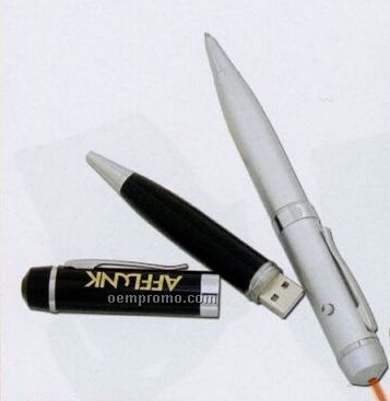 USB Flash Drive Laser Pointer Pen (4 Gigabyte)
