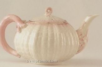 Belleek Archive Collection Tradacna Tea Pot/Limited Edition - 600 Pieces