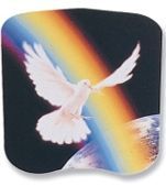 Stock Peace Spiritual Hand Fan