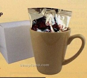 Coffee/Mug Gift Package - Beige (1 Coffee Choices)
