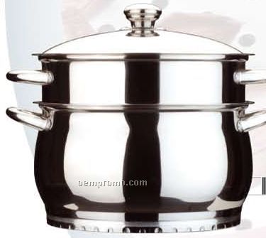 Cosmo Double Steamer Pot