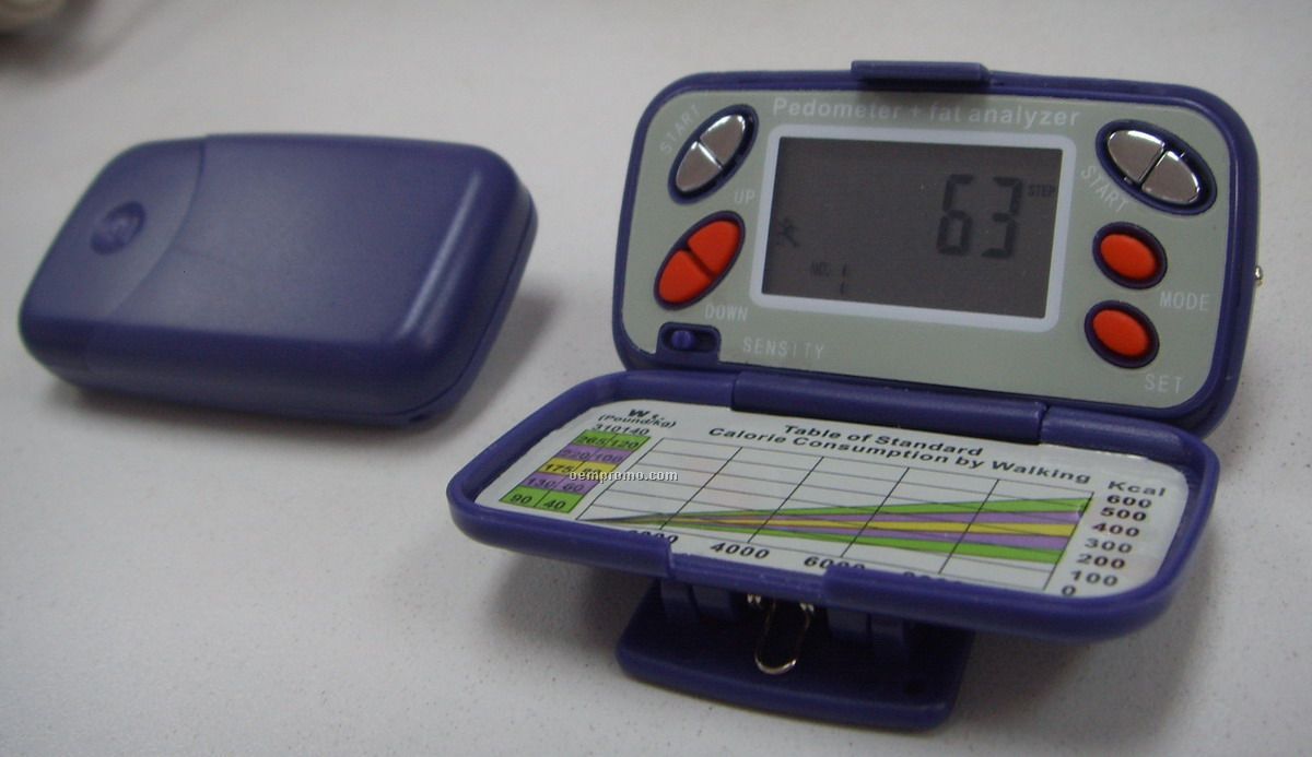 Fat Measure Pedometer