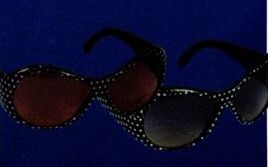 Polka Dot Oversized Sunglasses