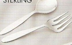 Silver Baby Spoon And Fork Set