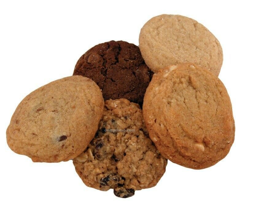 1 Oz. Gourmet Cookie In Clear Or White Promo Pack