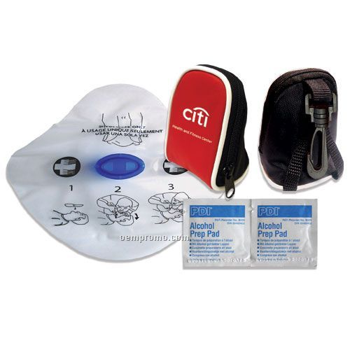 Cpr Kit W/Reusable Nylon Bag