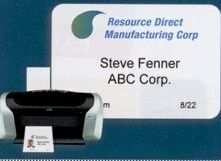 Inkjet / Laser Printable Stick On Name Tags