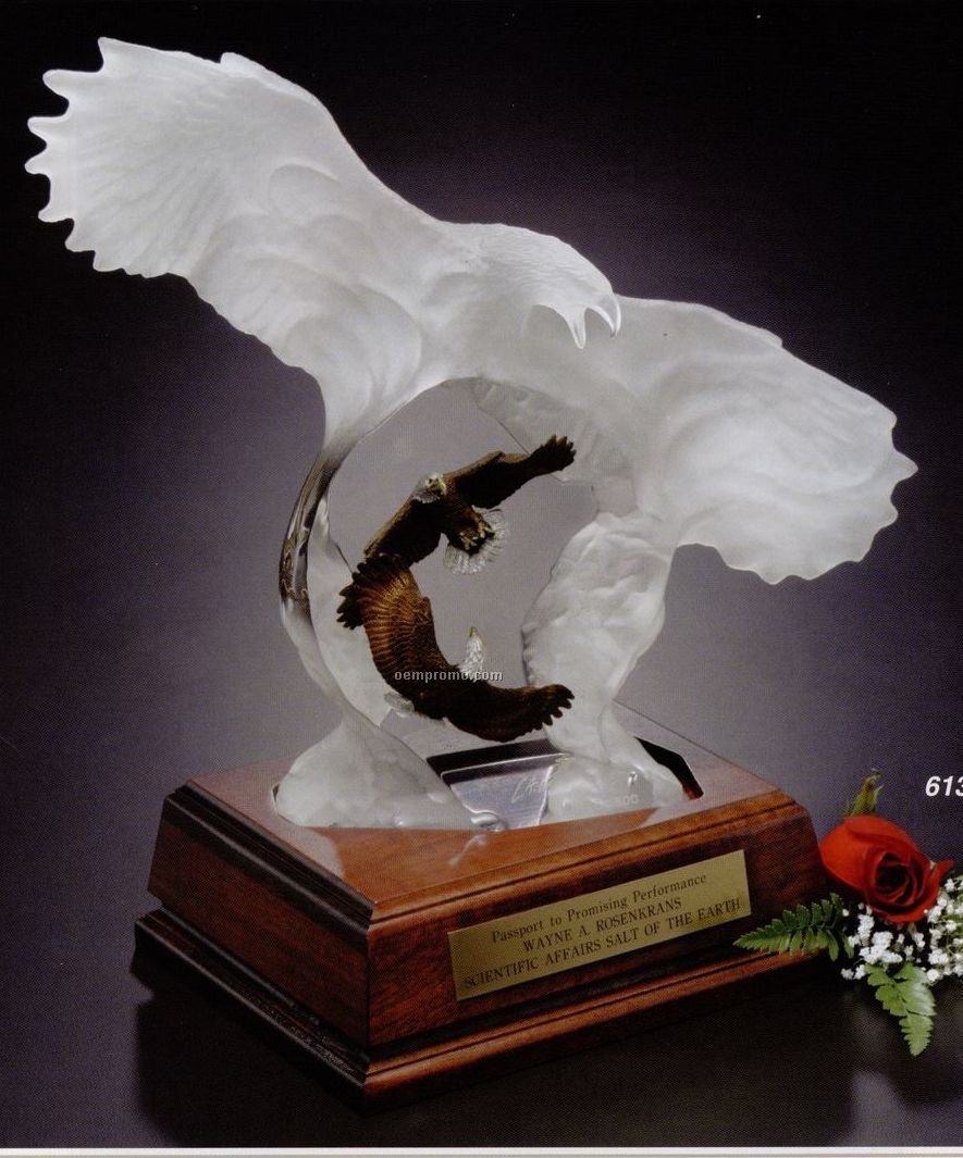Limited Edition Eagle Spirit Award Sculpture By Christopher Pardell