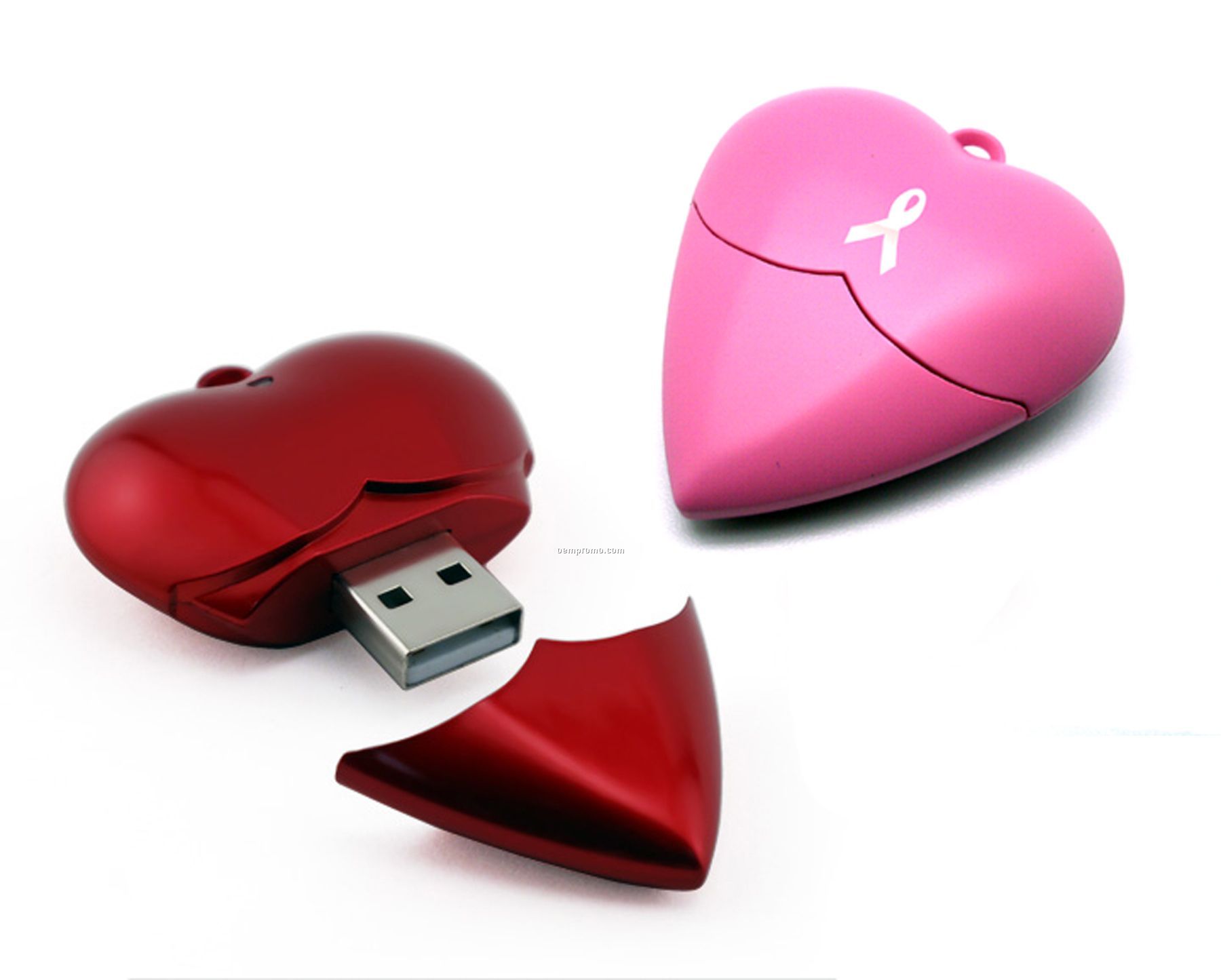 1 Gb Specialty 900r Series USB Drive - Heart