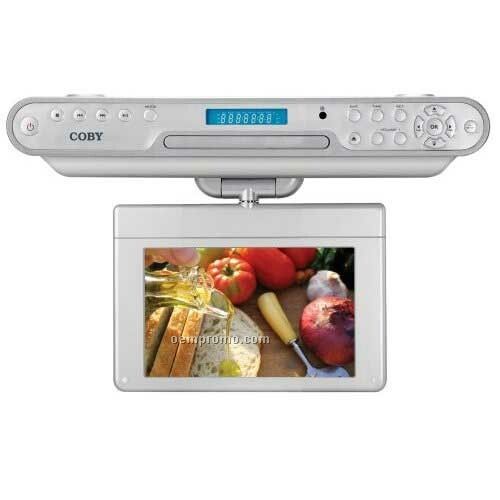 7" Tft Under The Kitchen Counter DVD Player With Digital Atsc Tv Tuner