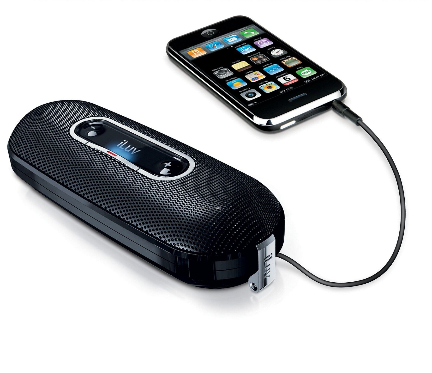 Iluv Portable Speaker For Mp3 Players And - Black