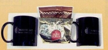 Coffee/Mug Gift Package - Black (2 Coffee Choice/ 2 Mug)