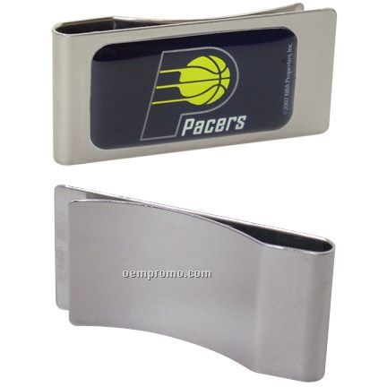 Money Clip With Epoxy Decal - Rush Service