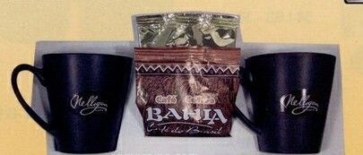 Coffee/Mug Gift Package - Black (2 Coffee Choices/ 2 Mugs)