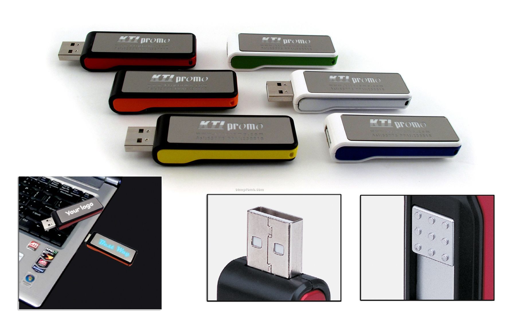 8 Gb LED USB Drive 600 Series
