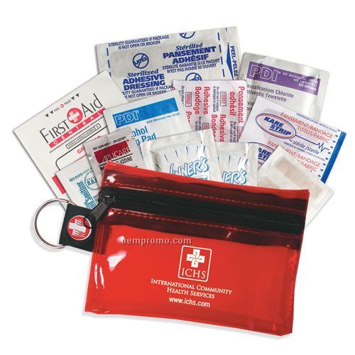First Aid Kit W/Pvc Bag