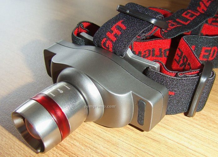 High Power Zoom Rechargeable Headlamp