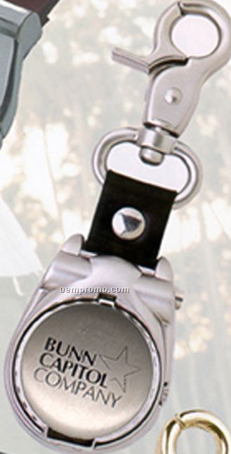 Cititec Clip Analog Quartz Watch (Black & Silver)