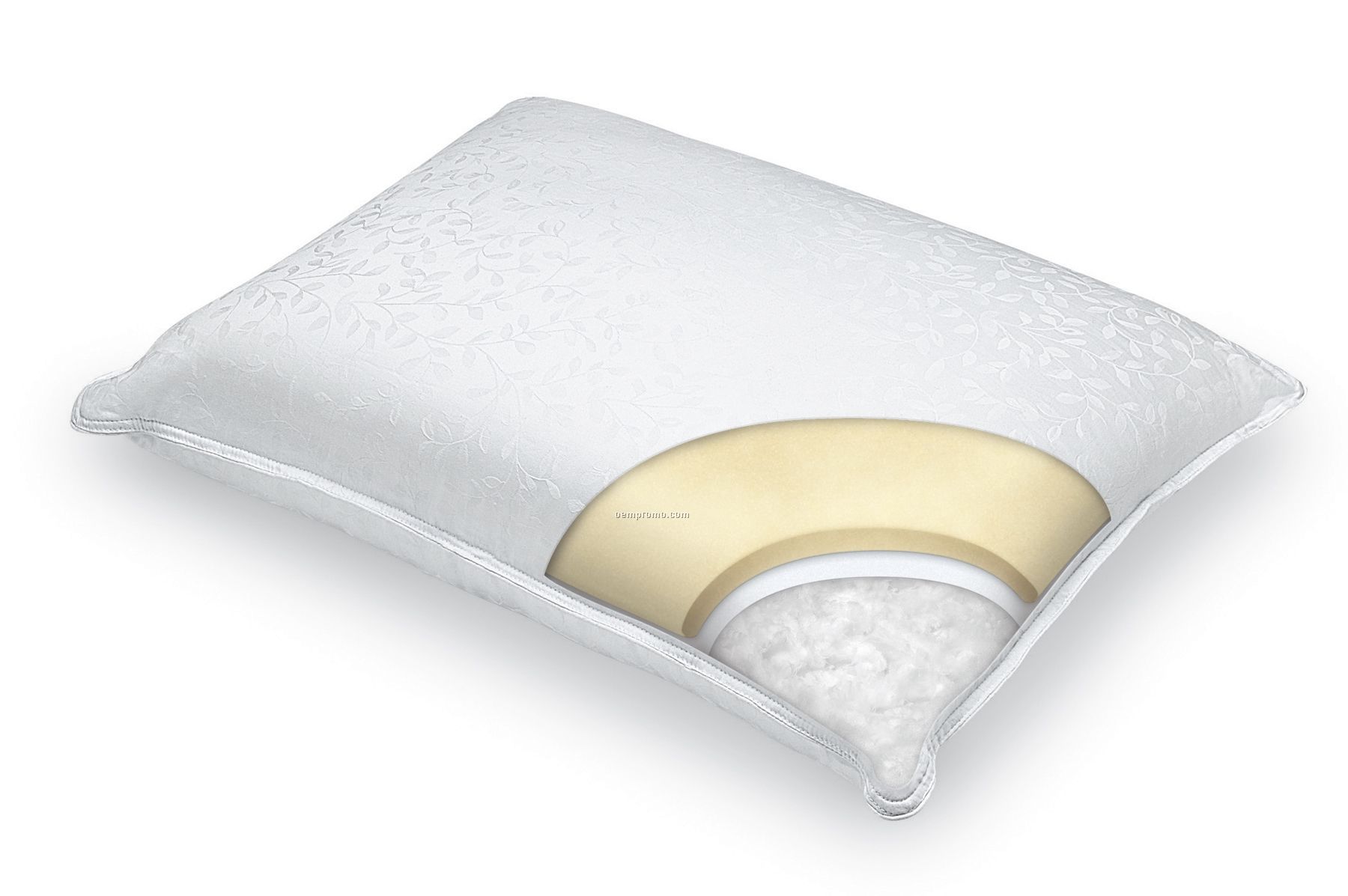 Homedics Smart Foam Microfiber Pillow W/ Cool Core