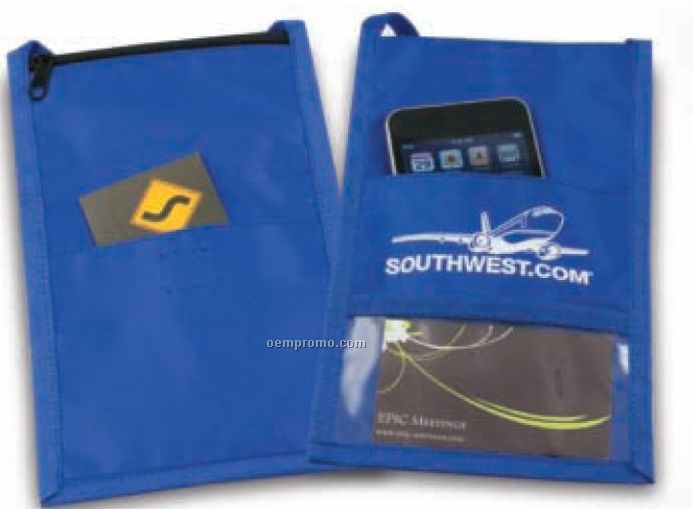 5"X8" Credential Wallet With 1 Slot/ 2 Pockets & 13 Day Shipping