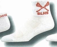 Custom Anklet Or Footie Lacrosse Socks (7-11 Medium)