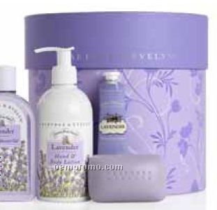 Lavender Luxuries Hat Box