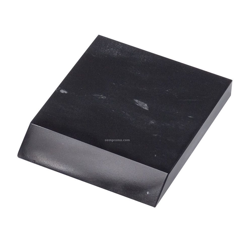 Jet Black Tapered Base One 5" Side (6"X3/4"X5")