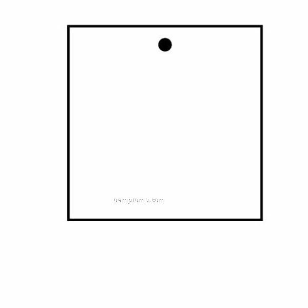 Stock Shape Collection Square 1 Key Tag