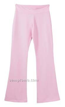 Bella Ladies' Cotton/ Spandex Yoga Pants