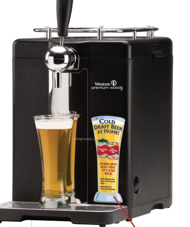 Dual System Draft Beer Dispenser & Cooler