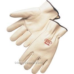 Premium Grain Cowhide Driver Gloves (S-xl)