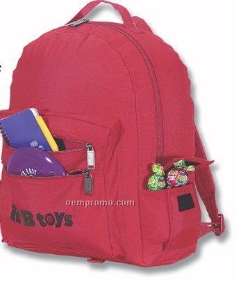 Value Backpack W/ Double Zipper Compartment