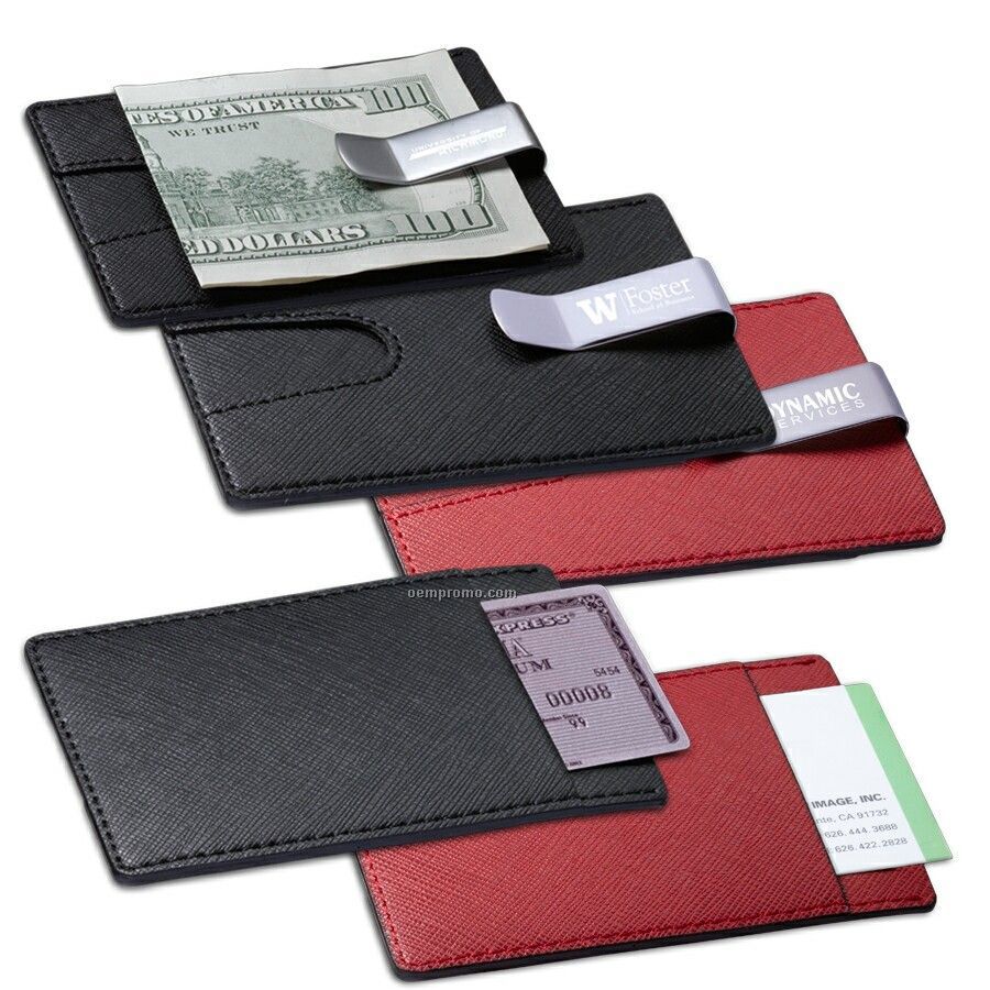 Credit Card Holder W/ Money Clip