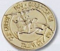 Die Struck Brass Coin 1-1/4" 2mm Thickness