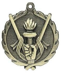 Medal, "Victory" - 1-3/4" Wreath Edging