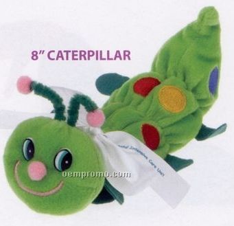 Stock Caterpillar Beanie Stuffed Animal