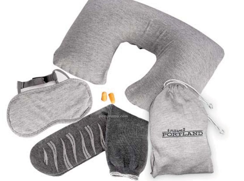 Ultimate Travel Comfort Set In Pouch