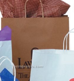 Natural Kraft Paper Shopping Tote Bag (13"X7"X17")