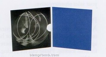 Single CD / DVD Sleeve With Reinforced Panel (1 Color)
