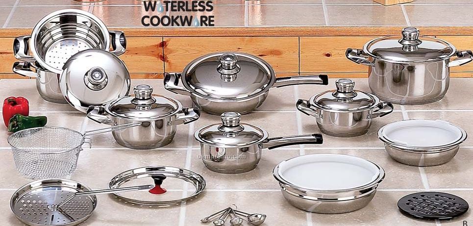 28 PC 12-element Stainless Steel Cookware Set