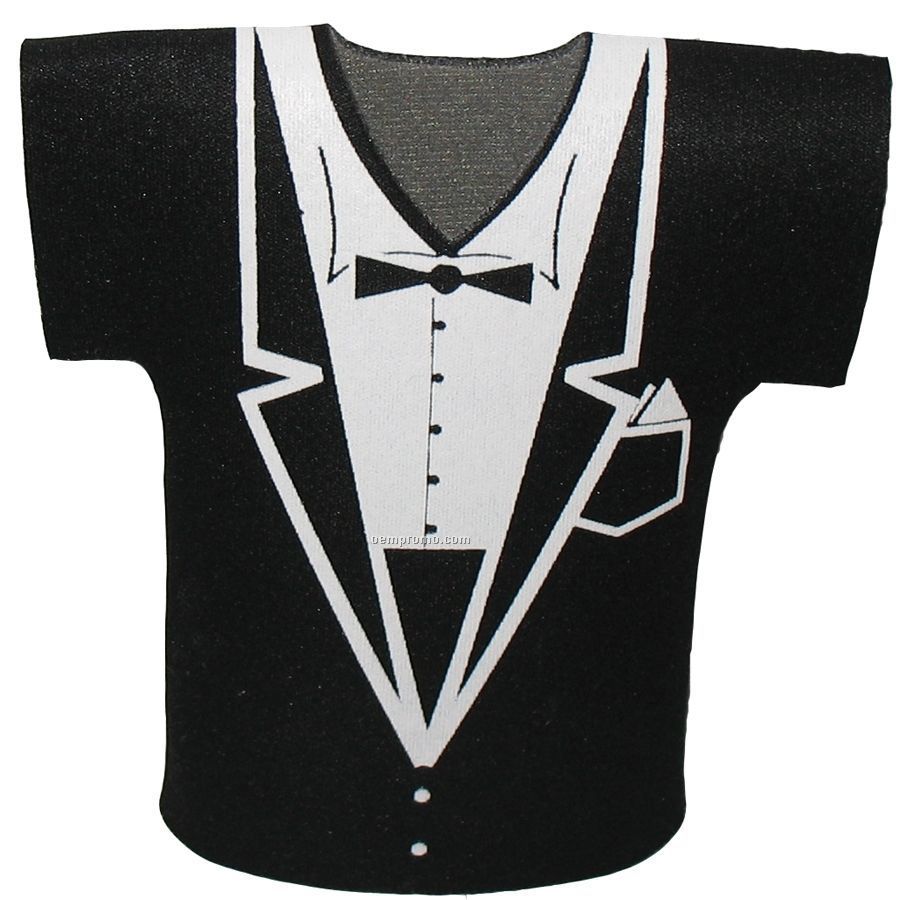 Bottle Jersey Cooler - Tuxedo