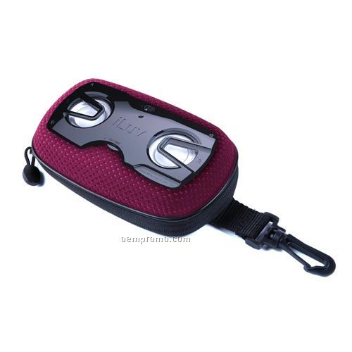 Iluv - Audio Systems Portable Outdoor Speaker Case - Pdq - Pink