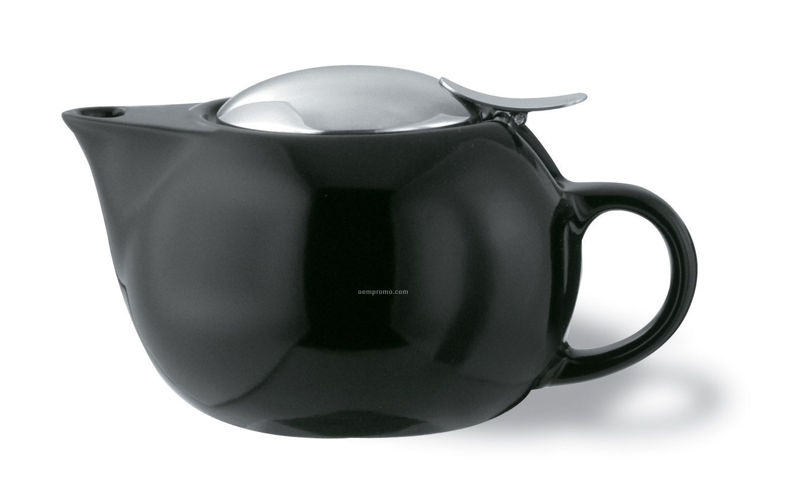 10 Oz. Ceramic Tea Pot With Infuser Basket