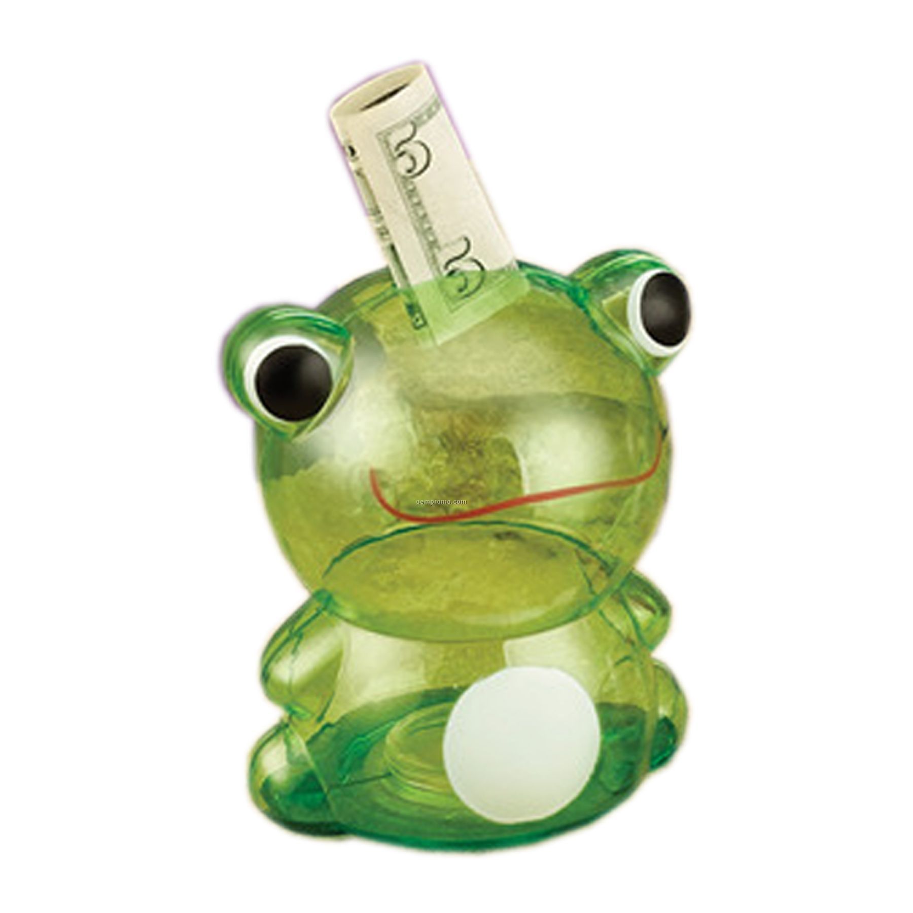 Plastic Frog Bank